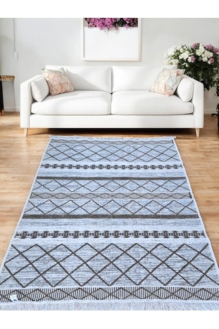 Kilim Çift Taraflı Bohem Seri Dokuma Kilim 80 150 Cm Çok Renkli