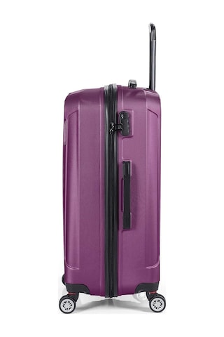 Polo&sky Spring Model Mor Renk Orta Boy Valiz Bavul Mor