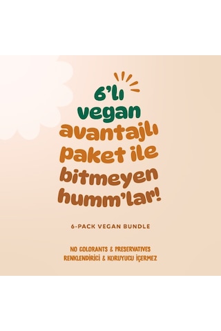 Organik Çubuk Kraker Atıştırmalık Paketi - 6 Adet 2 Çeşit 275 G