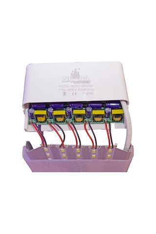 40 48 55 100 Watt Led Bant Armatür Yatay 120 Cm +Premıum Kali... (347353054) Beyaz