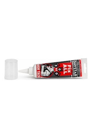 Beyaz Güçlü Silikon Seti 450 Gr + 100 Gr High Tack Çok Amaçlı Yapıştırıcı Mastik Seti