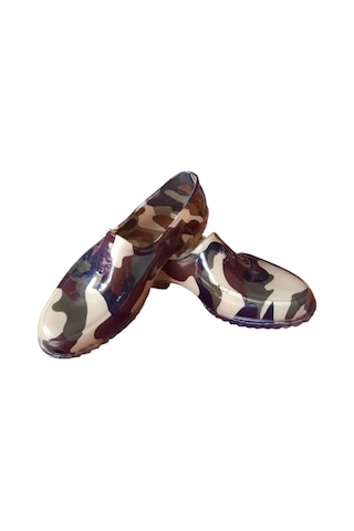 Kaydıırmaz Lastik Ayakkabı Yeşil