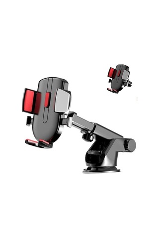 Yingfu Araba Telefon Tutucu Sabit Emiş, Ultra Dayanıklı Uzun Kol Cep Telefonu Tutucu Diğer