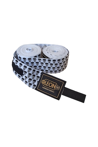 Leon Mini Skulls Kuru Kafa 5 Metre Boks Bandajı