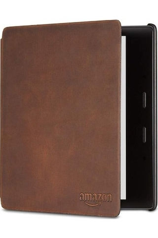 Amazon Kindle Oasis Deri Kılıf Kahverengi