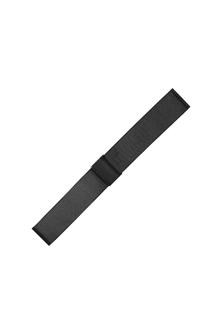Fado Siyah Örgü Hasır Çelik Saat Kordonu Siyah 26 Mm 459 Siyah