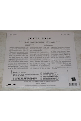Jutta Hipp With Zoot Sims - 33 LP Albüm ! Ambalajlı