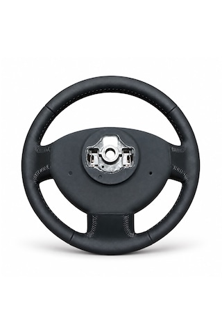 Sandero Stepway Logan Mcv Dokker Lodgy Hız Sabitleyici Uyumlu Deri Direksiyon Simidi 484006206r