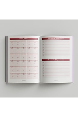 Rânâ Ramazan Ajandası Elit Seri Lacivert