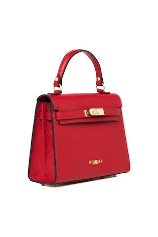 D90 Rubino Portföy Çantası Kadın Katıa Piumelli Milano Bag D90 Rubino