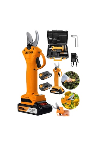 Steiner 128 Vf 10 Ah Çift Akülü Bağ Makası Dal Budama Makası Trnc