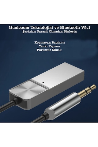 Maxgo 3128 Bluetooth Wireless Bt5.1 Usb To 3,5mm Araç Kiti Bluetooth Araç Içi Fm Transmitter Hifi Ses Destekli