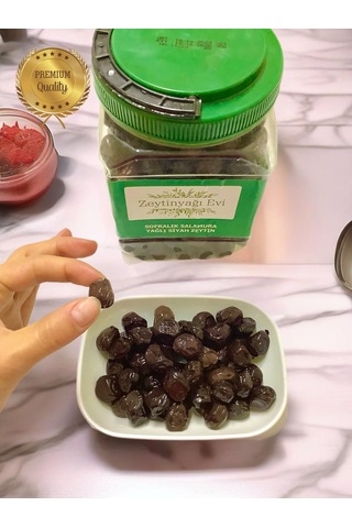 Sele Sofralık Siyah Zeytin 900 Gram Doğal Fermente 900 Gram