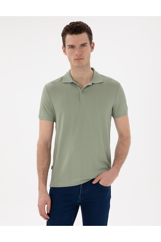 Pierre Cardin Erkek Çağla Tişört 50310233-vr016 Çağla