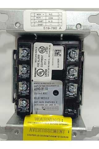 Simplex 4090-9118 Yangın Alarm Rolesi