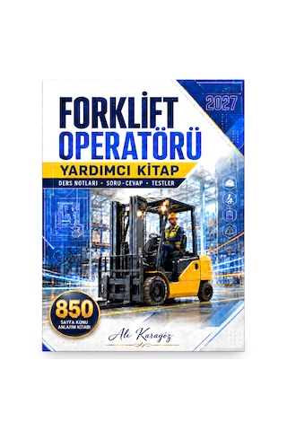 Forklift Operatörü Sınavına Hazırlık Seti 2 Kitap