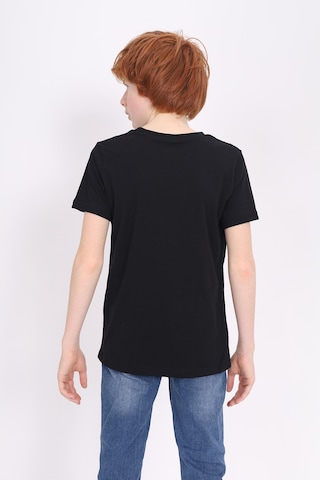 Toontoy Unisex Çocuk Atatürk Baskılı Tişört Siyah