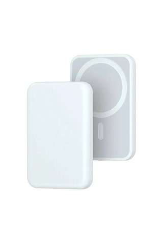 Axya Apple Uyumlu iPhone Powerbank Magsafe Battery Pack 10.000 Mah Beyaz