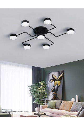 Simaavize Led Retro Örümcek Avize