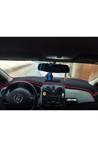 2015-2021 Model Dacia Sandero Stepway Torpido Koruma Halısı Siyah Kenar Renk Kırmızı 2015-2021 Model Dacia Sandero Stepway Torpido Koruma Halısı Siyah Kenar Renk Kırmızı