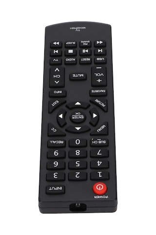 Konesam Sanyo Mc42ns00 Fw24e05f Fw24e05t Fw65d25t Lcd Led Hd Tv İçin Yedek Kumanda, Hassas Tuşlar, Dayanıklı Abs Malzeme Pil Dahil Değil