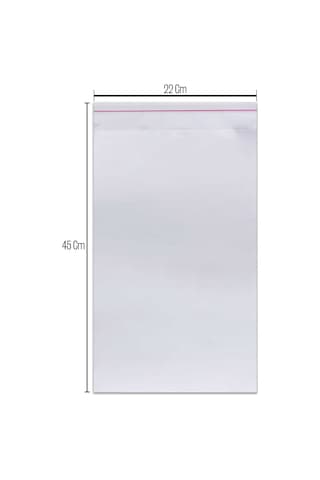 22X45 Bantlı Opp Parlak-Şeffaf Jelatin 100 Adet