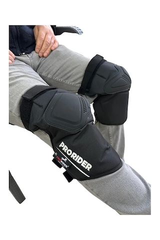 Prorıder PRD25 Yüksek Koruma Ve Ergonomik Tasarım Motosiklet Dizliği Siyah