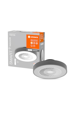 Ledvance Smart Led Led Fanlı Tavan Armatürü Gri