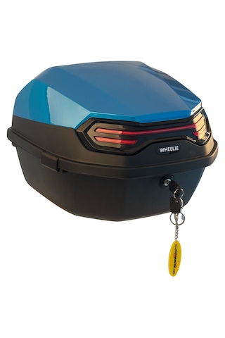 Wheelıe Xt08-yb 32 Litre Motosiklet Arka Çanta Yamaha Mavi