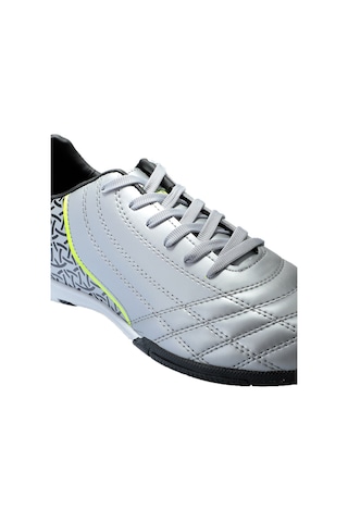 Slazenger HINO HS Çocuk Halı Saha Gri / Siyah Futbol Ayakkabısı