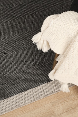Sisalux 3089 Antrasit Sisal Dokuma Jüt Kilim Hav Toz Vermez Halı Salon Mutfak Oturma Odası Halısı Antrasit