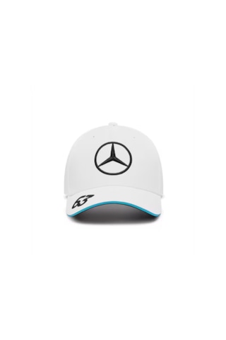 Mercedes-Benz Collection George Russell Mercedes-amg F1 Şapka Beyaz