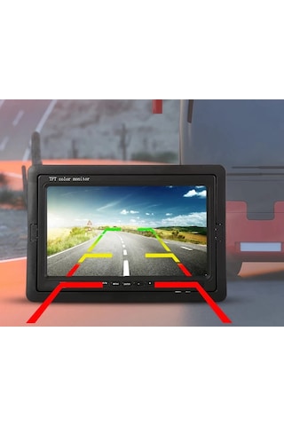 Exvol  7" Hd Lcd Ekran + Geri Görüş Kamerası Hediyeli