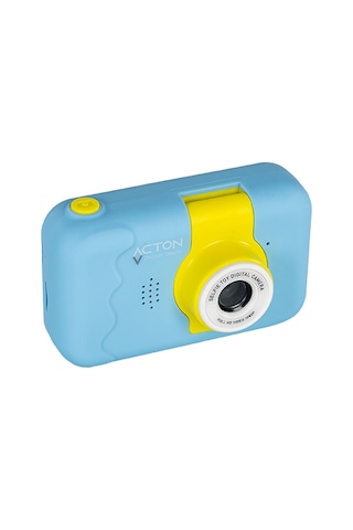 Acton Full HD Dijital Çocuk Fotoğraf Makinesi Mavi