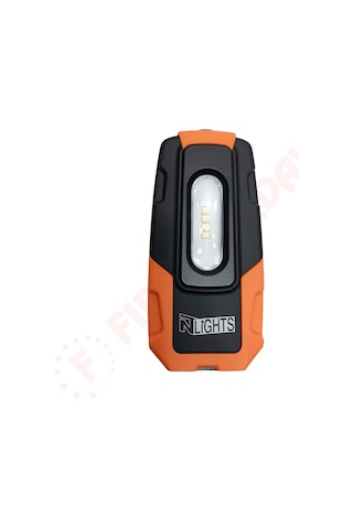 NTLights NTLE0200 Ledli Oto Tamir Feneri 200 Lümen Siyah - Turuncu
