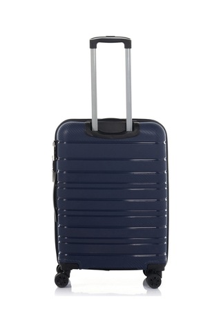 Hotowa Gold Pp Valiz 8010 Gece Mavisi Tsa Kilitli Orta Boy Koyu Mavi