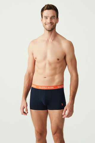 U.S. Polo Assn. Erkek Lacivert 3 Lü Boxer 80253 Lacivert