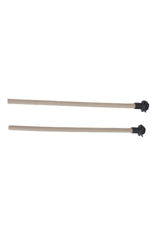 Markapet Doğal Ahşap Kuş Tüneği Standart Siyah 2 Adet 1.2 CM - 25 CM