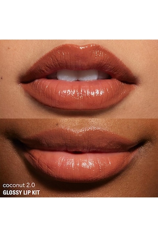 Kylie Glossy Lip Kit Dudak Kalemi Ve Parlatıcı Set Coconut 2.0 717 Coconut
