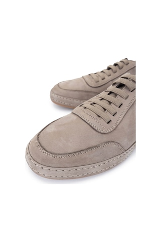 Tamer Tanca Erkek Hakiki Deri Vizon Nubuk Sneakers & Spor Ayakkabı 128 265530 Erk Ayk Y25 Vızon Nbk Vizon