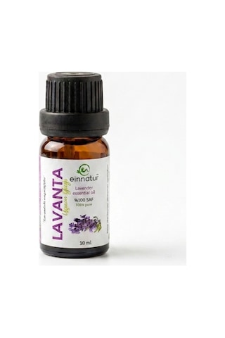 Einnatur Lavanta Uçucu Yağı %100 Saf Lavandula Angustifolia Essential Oil Linalol Ve Linalil Asetat 10 ML