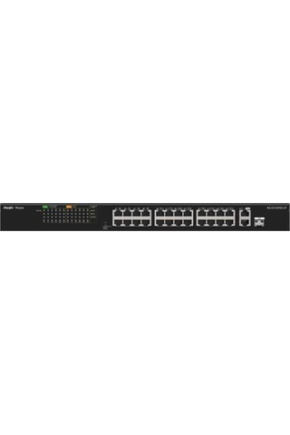 Ruijie Reyee Ruijie-reyee Rg-es126fgs-lp 24 Port Poe+ 10-100 Mbps + 2 Port 10-100-1000 Mbps Uplink + 1 Port Sfp