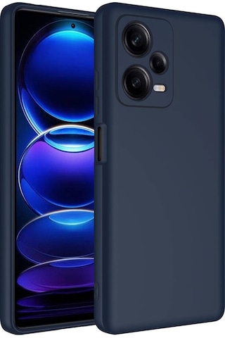 Redmi Note 12 Pro Plus 5g Kılıf Tchs Mara Lansman Kapak - Lacivert Lacivert