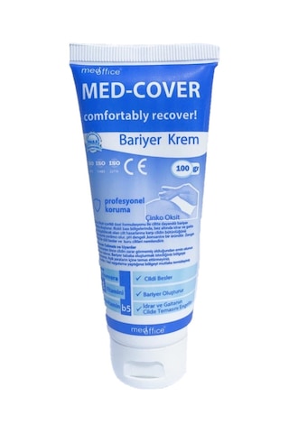 Med-Cover Bariyer Krem 100 Gr - Koruyucu Bariyer Kremi - 1 Adet