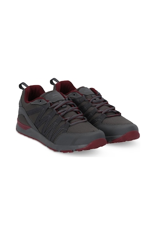 Slazenger Albus I Erkek Koyu Gri / Bordo Günlük Spor Ayakkabısı Koyu Gri / Bordo