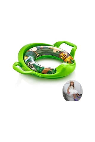 Softy Comfort Kids Klozet Adaptörü  Yeşil