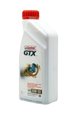 Castrol GTX LPG 20W-50 Motor Yağı 2 x 1 L