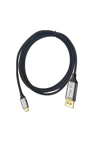 Inca Itcd-02Tx Type-C To Display Port Altın Uçlu 4K Kablo 2 Metre