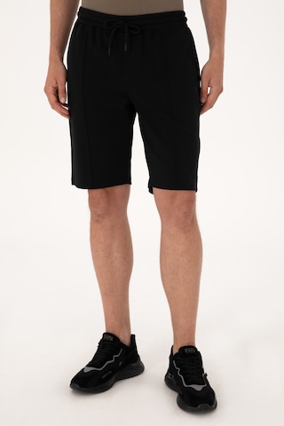 U.s. Polo Assn. Erkek Siyah Şort Örme 50305925-vr046 Siyah