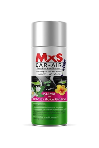 Mxs Araç Klima Temizleme Sprey Fresh 200Ml Bomba-Koku Seçenekli Klima Temizleyici Limon 200Ml